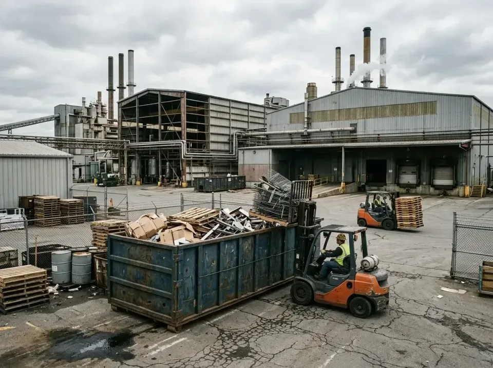 industrial-factory-scrap-conta-003 — frequently asked questions, Cheap Roll-off Dumpster Rentals in Troy, MO